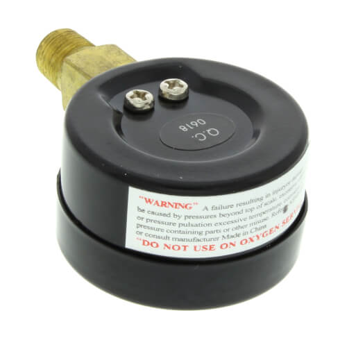 F10014 Westwood Products F10014 FLi Color Coded Vacuum Gauge 1/8" NPT