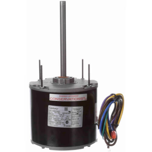 Main product image of 5-5/8" 1-Speed Outdoor Ball Bearing Motor w/ Open Lead End (208-230V, 825 RPM, 1/3 HP)