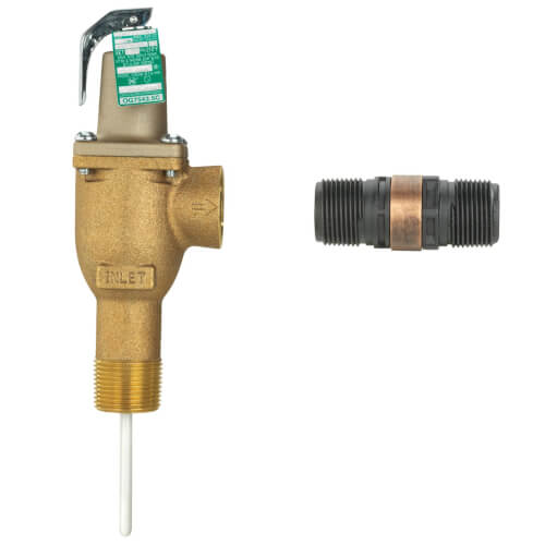 Main product image of 1" LFLL40XL Automatic Reseating T&P Relief Valve, Lead Free w/ Flood Sensor Connectivity (150 psi)