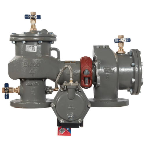6" LF880V-LG-FS Lead Free MasterSeries Configurable Design Reduced Pressure Zone Assembly w/ Flood Sensor Connectivity