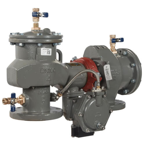 6" LF880V-LG-FS Lead Free MasterSeries Configurable Design Reduced Pressure Zone Assembly w/ Flood Sensor Connectivity