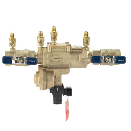 Main product image of 3/4" 860-QT-RP-FS Reduced Pressure Zone Assembly w/ 1/4-Turn Shutoff Valves & Flood Sensor