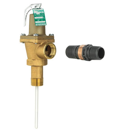 Main product image of 3/4" LLL40XL T&P Relief Valve, Lead Free w/ Flood Sensor Connectivity (150 psi)