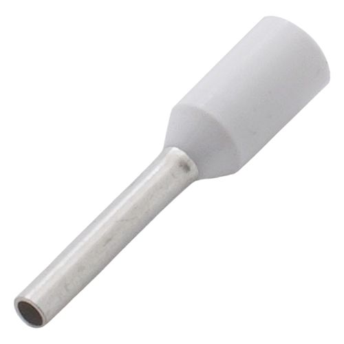 Main product image of 0.531" Polypropylene-Insulated Ferrule, 20 AWG/0.5mm2 (White)