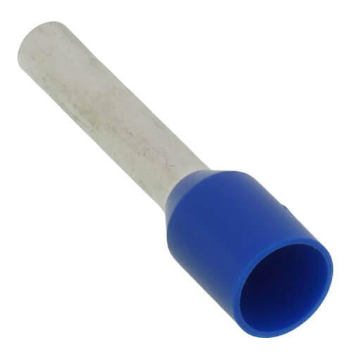 Main product image of 0.748" Polypropylene-Insulated Ferrule, 14 AWG/2.50mm2 (Blue)