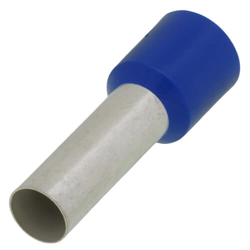Main product image of 1.142" Polypropylene-Insulated Ferrule, 6 AWG/16.00mm2 (Blue)