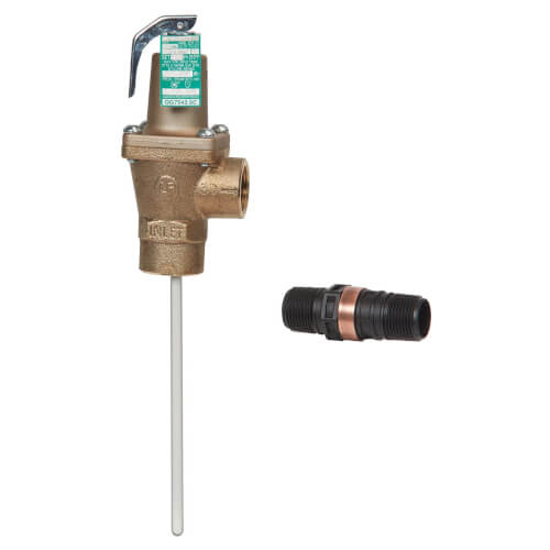Main product image of 3/4" 140X-5 Relief Valve w/ Extension Thermostat & Flood Sensor Connectivity (150 psi)