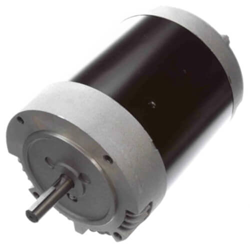 Main product image of 6-1/2" C-Face Ventilator Motor w/ Round Frame (115V, 1140 RPM, 1/4 HP)