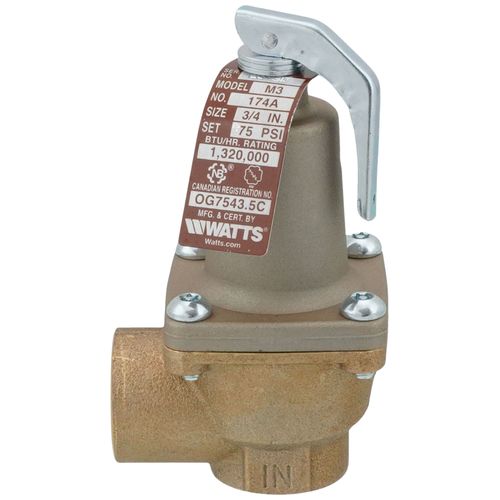 Main product image of 3/4" 174A Relief Valve w/ Flood Sensor Connectivity (75 psi)