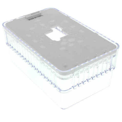 Main product image of Transparent Thermostat Guard w/ Mounting Plate And Mounting Ring