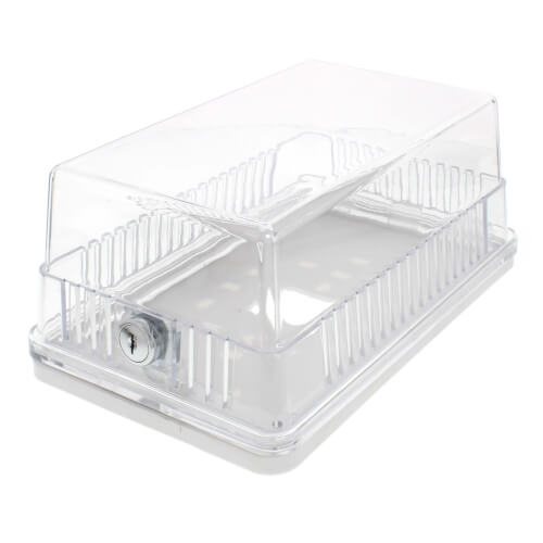 F290198 White Rodgers F290198 Universal Thermostat Guard w/ Clear