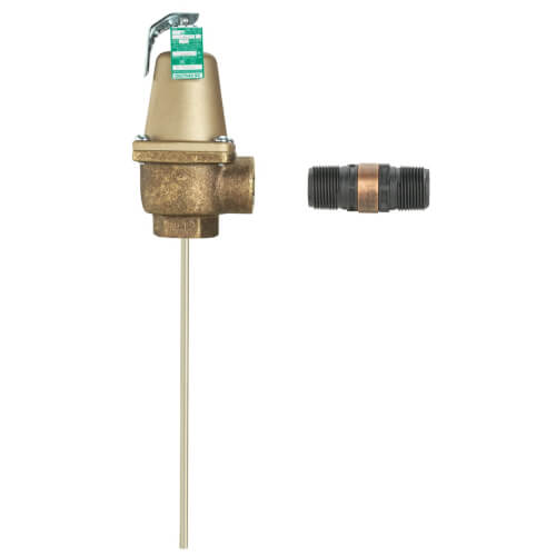 thumbnail image 2 of Watts 0121325 T&P Relief Valve - 1/2 Inch 150 PSI For Water Heaters With 210°F Temperature Relief 2 of 12