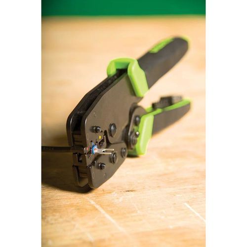 Main product image of Crimping Tool with 10873, 10874, and 10875 Die Sets