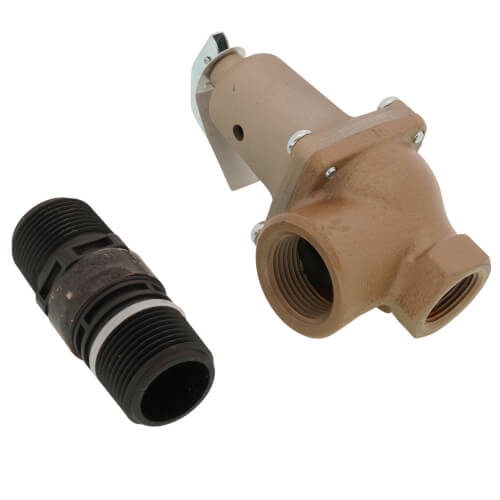 F382024 Watts F382024 3/4" x 1" Boiler Pressure Relief Valve w