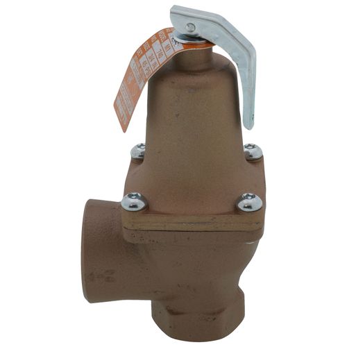 Main product image of 3/4" x 1" Boiler Pressure Relief Valve w/ Flood Sensor Connectivity (45 psi)
