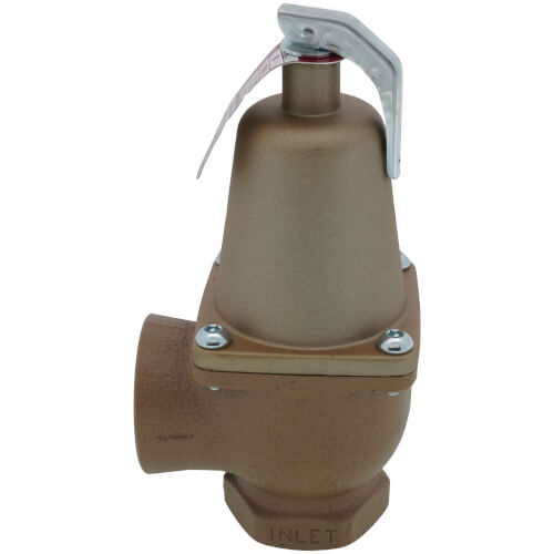 Main product image of 1" x 1-1/4" Boiler Pressure Relief Valve w/ Flood Sensor Connectivity (30 psi)