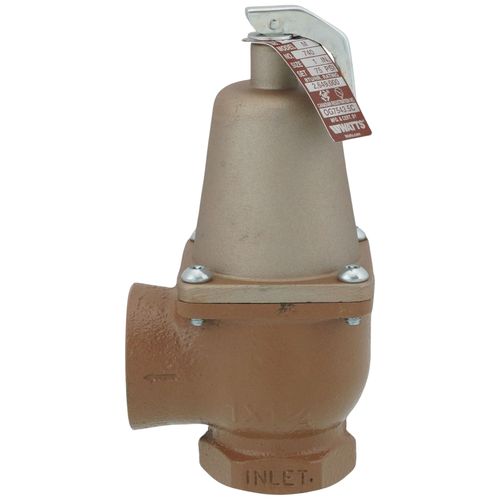 Main product image of 1" x 1-1/4" Boiler Pressure Relief Valve w/ Flood Sensor Connectivity (75 psi)