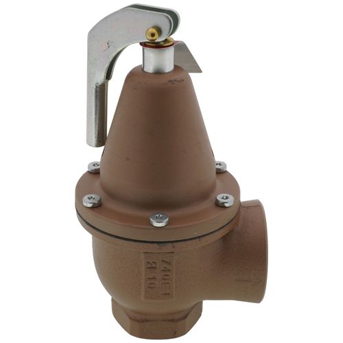 Main product image of 1-1/2" x 2" Model 740 Boiler Pressure Relief Valve w/ Flood Sensor Connectivity (30 psi)