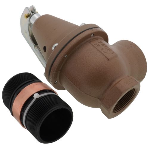 Main product image of 1-1/2" x 2" Model 740 Boiler Pressure Relief Valve w/ Flood Sensor Connectivity (30 psi)