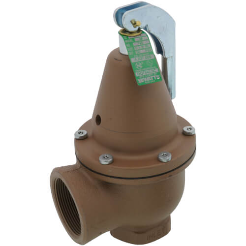 Main product image of 1-1/2" x 2" Model 740 Boiler Pressure Relief Valve w/ Flood Sensor Connectivity (50 psi)
