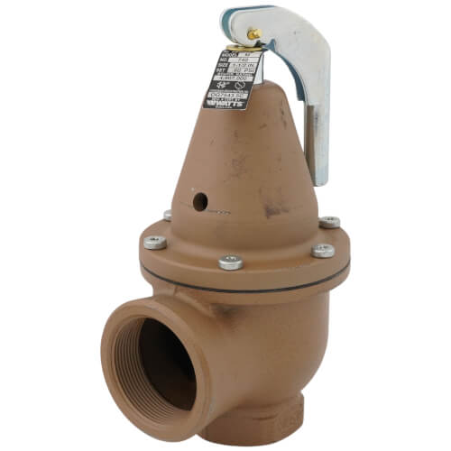 Main product image of 1-1/2" x 2" Model 740 Boiler Pressure Relief Valve w/ Flood Sensor Connectivity (60 psi)