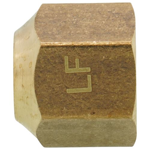 Main product image of (641FS-4) 1/4" Brass Short Forged Flare Nut