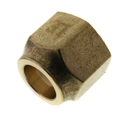 (641FS-10) 5/8" Brass Short Forged Flare Nut