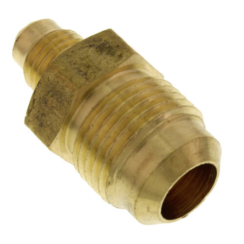 Main product image of (42R-84) 1/2" x 1/4" Brass Reducing Flare Union