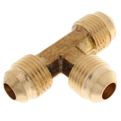 Main product image of (44-6) 3/8" Brass Flare Tee