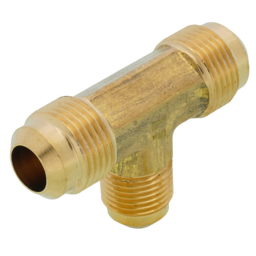 Main product image of (44-886) 1/2" x 3/8" Brass Reducing Flare Tee