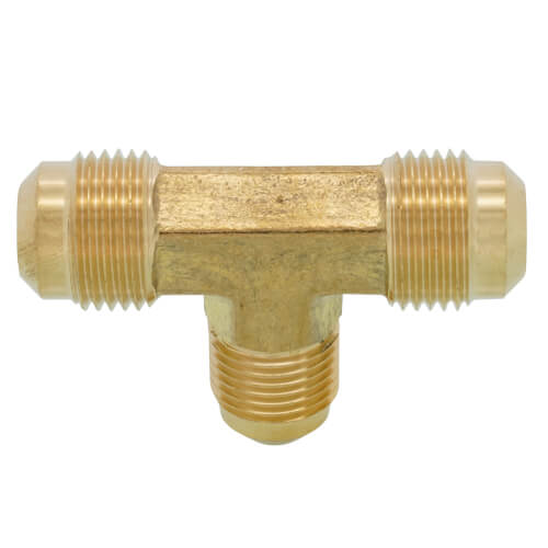 Main product image of (44-886) 1/2" x 3/8" Brass Reducing Flare Tee