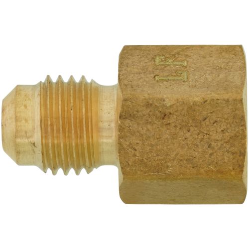 Main product image of (46-44) 1/4" Flare x 1/4" FIP Brass Coupling Adapter