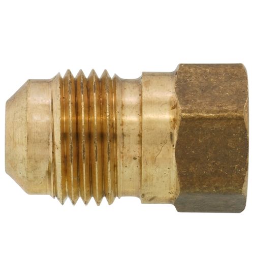 Main product image of (46-64) 3/8" Flare x 1/4" FIP Brass Coupling Adapter