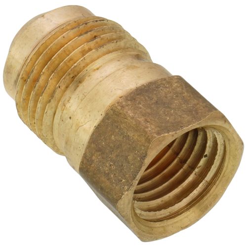 Main product image of (46-64) 3/8" Flare x 1/4" FIP Brass Coupling Adapter