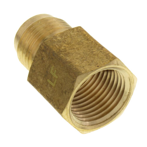 Main product image of (46-66) 3/8" Flare x 3/8" FIP Brass Coupling Adapter