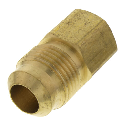 Main product image of (46-86) 1/2" Flare x 3/8" FIP Brass Coupling Adapter