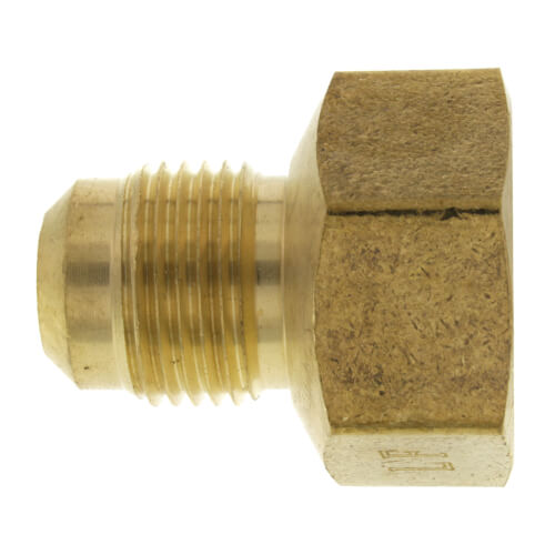 Main product image of (46-812) 1/2" Flare x 3/4" FIP Brass Coupling Adapter