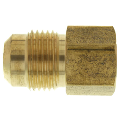 Main product image of (46-108) 5/8" Flare x 1/2" FIP Brass Coupling Adapter