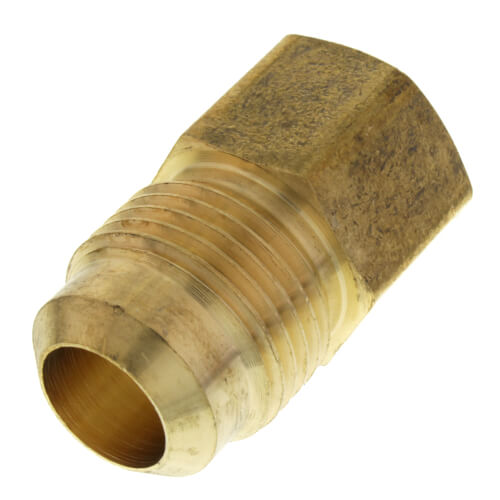 Main product image of (46-108) 5/8" Flare x 1/2" FIP Brass Coupling Adapter