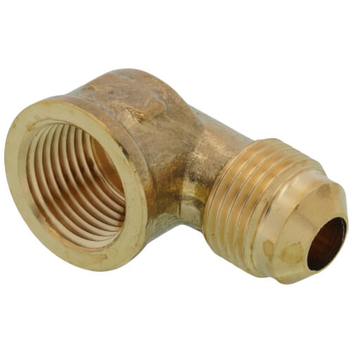 (50-66) 3/8" Flare x 3/8" FIP Brass Elbow