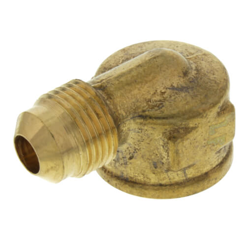(50-68) 3/8" Flare x 1/2" FIP Brass Elbow