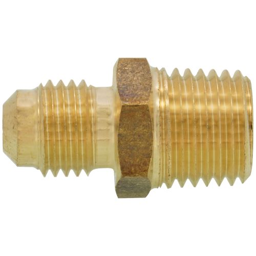 Main product image of (48-44) 1/4" Flare x 1/4" MIP Brass Half Union