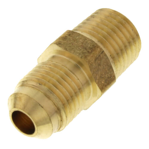 Main product image of (48-54) 5/16" Flare x 1/4" MIP Brass Half Union