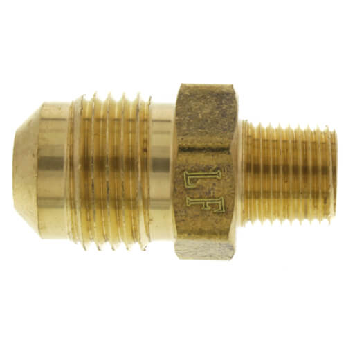 Main product image of (48-62) 3/8" Flare x 1/8" MIP Brass Half Union