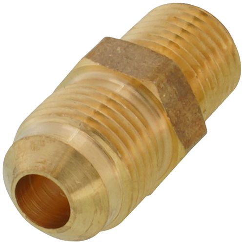 Main product image of (48-64) 3/8" Flare x 1/4" MIP Brass Half Union