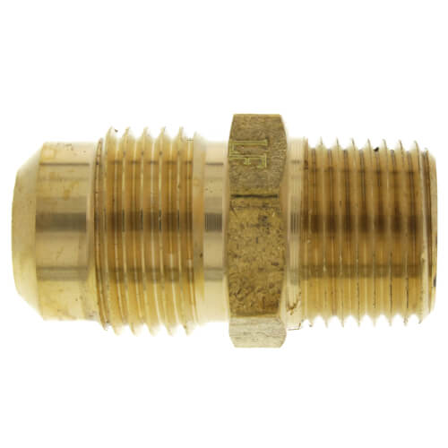 Main product image of (48-86) 1/2" Flare x 3/8" MIP Brass Half Union