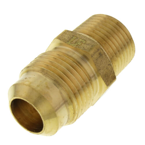 Main product image of (48-86) 1/2" Flare x 3/8" MIP Brass Half Union