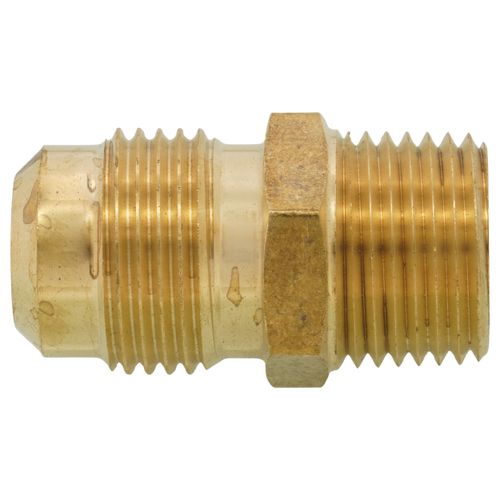 Main product image of (48-108) 5/8" Flare x 1/2" MIP Brass Half Union
