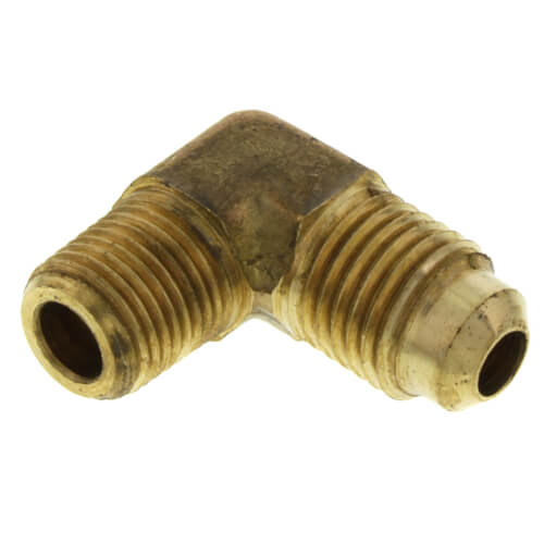 Main product image of (49-42) 1/4" Flare x 1/8" MIP Brass Elbow