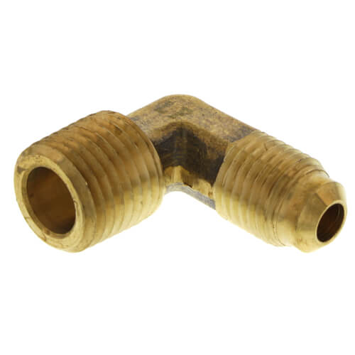 Main product image of (49-44) 1/4" Flare x 1/4" MIP Brass Elbow
